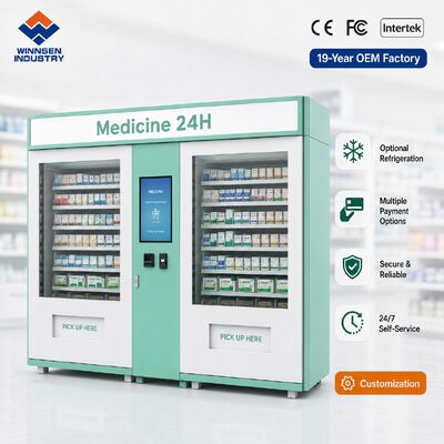 Качество Winnsen Senior Care Pharmacy Vending Machine Medicine Dispenser for Nursing Home фабрика