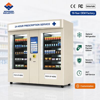 Качество Winnsen 24H Emergency Medicine Dispensing Machine Patient ID Verification for Hospital ER фабрика