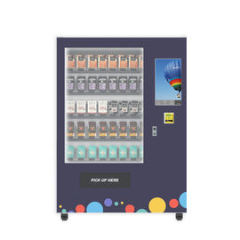 Платежная карта монеты Оплата продуктов питания Торговый автомат для сэндвич-напитков с рекламным дисплеем