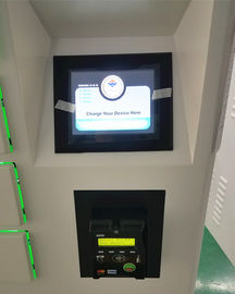 Эксплуатируемые монеткой зарядные станции завалочных машин мобильного телефона общественные для аэропорта торгового центра