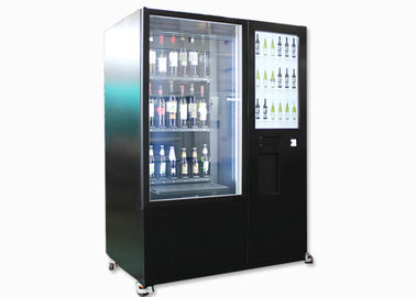 Анти- автоматы большой емкости похищения на открытом воздухе для вина с оплатами карты Билла монетки