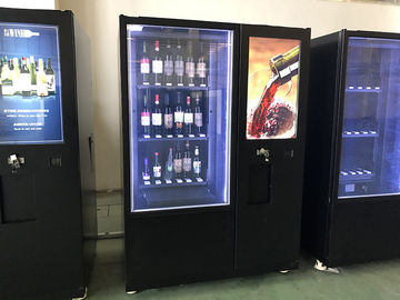Автомат бутылки вина оплаты карты Билла монетки конвейерной ленты для торгового центра гостиницы