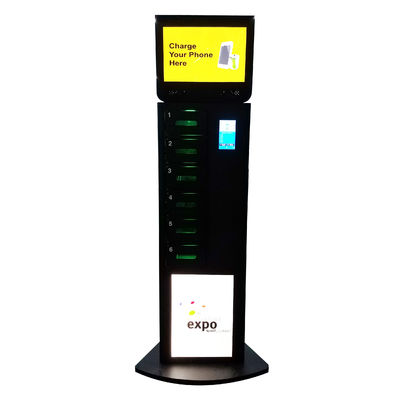 Зарядные станции сотового телефона Winnsen Signage 19 цифров экрана дюйма большой на Topa с прибором оплаты
