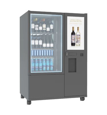 Холодный разлитый по бутылкам автомат вина оплаты развертки Qr