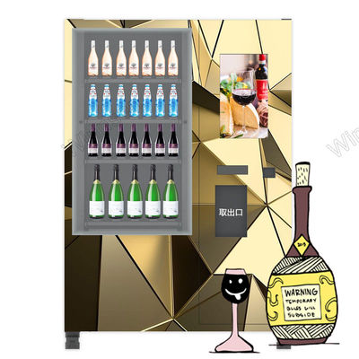 Проверка возраста автомата Шампань холодильника умная комбинированная