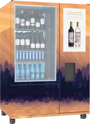 Реклама платформы автомата бутылки вина системы лифта транспортера удаленная