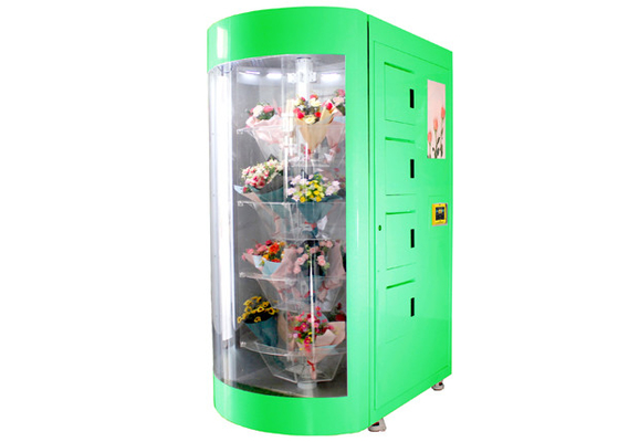 Автомат букета магазина испанского языка флористический с домом и контролем температуры цветеня
