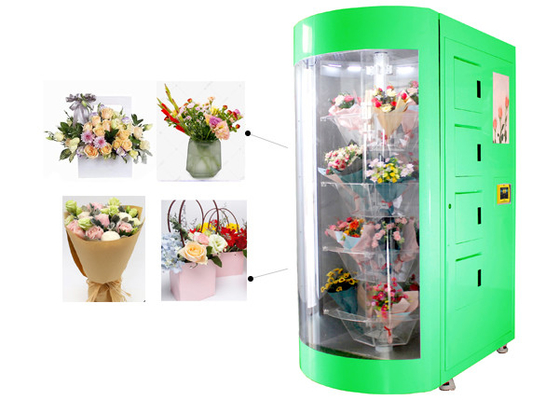 Автомат букета магазина испанского языка флористический с домом и контролем температуры цветеня