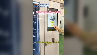 Умный торговый автомат по продаже салатов для доставки свежих продуктов